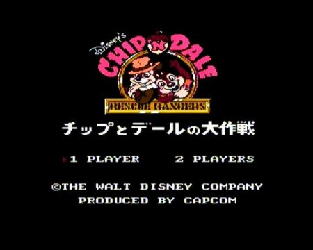 Чип и Дейл (Chip and Dale) (8 bit) для Денди 