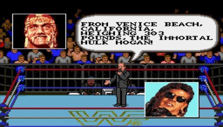 Супер Реслинг Мания (WWF Super Wrestle Mania) Русская Версия (16 bit) 