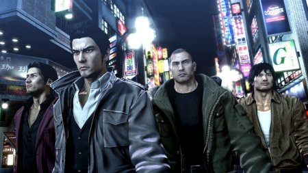 Игра Yakuza Remastered Collection (PS4) USED Б/У Playstation 4