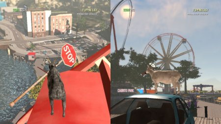 игра Goat Simulator: The Goaty Русская Версия (Switch) для Nintendo Switch