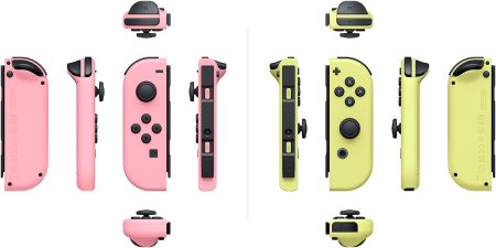 Набор из 2-х контроллеров Joy-Con Пастельный Розовый/Пастельный Желтый Оригинал (Switch)