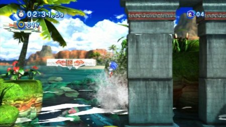 Купить игру Sonic Generations с поддержкой 3D (PS3) USED Б/У для Sony Playstation 3