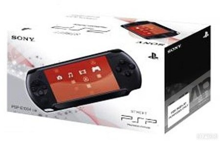 Портативная консоль Sony PlayStation Portable Street PSP E1008 Black RUS (Чёрная) + игра Тачки 2
