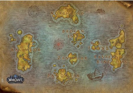   ABYstyle:  (Map)   (World of Warcraft) (ABYDCO541) 91,5 