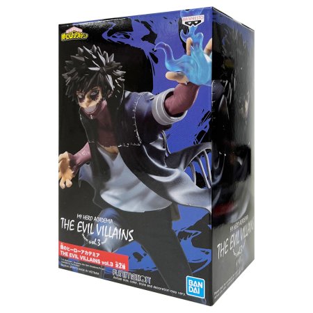 Фигурка Banpresto: Даби (Dabi) Моя геройская академия: Злодеи в ярости (My Hero Academia: The Evil Villains) (BNS406) 15 см