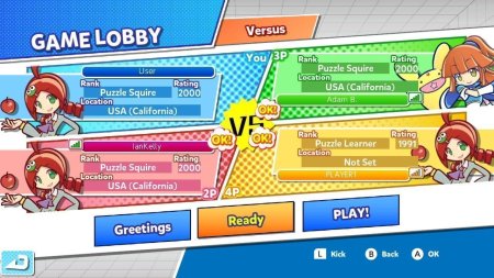 игра Puyo Puyo Tetris (Switch) для Nintendo Switch