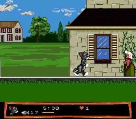 Том и Джерри (Tom and Jerry: Frantic Antics) Русская Версия (16 bit) 