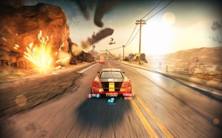 Купить игру Split/Second: Velocity Русская Версия (PS3) USED Б/У для Sony Playstation 3
