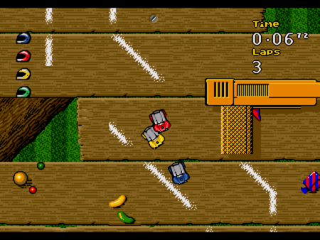 Гонки на машинах 2: Турбо состязание (Micro Machines 2: Turbo Tournament) Русская Версия (16 bit) 