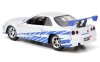  Машинка Jada Toys: 2002 Ниссан Скайлайн ГТР Р34 1:32 (2002 Nissan Skyline GTR R34 1:32) Форсаж (The Fast and the Furious) (97184) 12 см