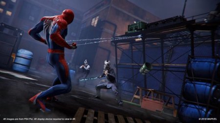 Игра Marvel Человек-паук (Spider-Man) Русская Версия (PS4) Playstation 4