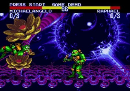 TMNT Teenage Mutant Ninja Turtles ( ): Tournament Fighters (16 bit) 