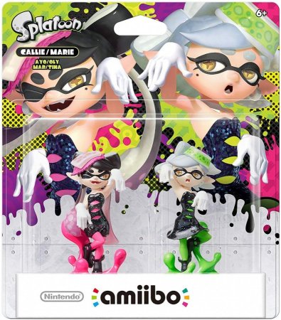 Amiibo: Комплект фигурок: Кэлли и Мари (Callie and Marie) (Splatoon Collection) от Nintendo Switch