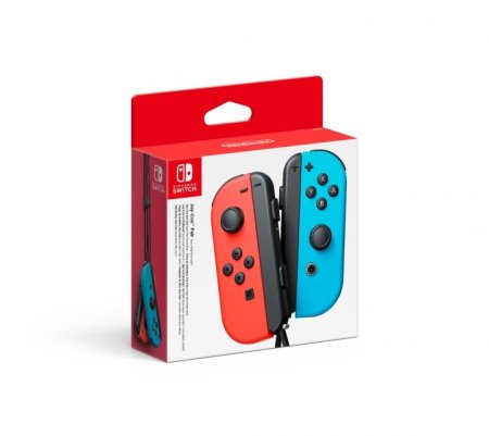 Набор из 2-х контроллеров Joy-Con Неоновый красный/Неоновый синий Оригинал (Switch)