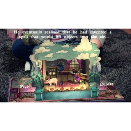 Купить игру Wonderbook: Книга заклинаний (Book of Spells) Русская Версия для PS Move (PS3) USED Б/У для Sony Playstation 3