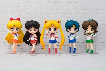  BANDAI Figuarts mini:   (Sailor Moon)   (Sailor Mars) (57647-7) 9 