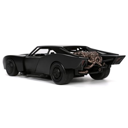 Машинка и Фигурка Jada Toys: Бэтмобиль и Бэтмен (Batmobile W/Batman) 2021 Бэтмен (2021 Batman) (32731) 4 см Персонажи игр