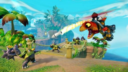 Купить игру Skylanders Trap Team: Cтартовый набор: игровой портал, игра, фигурки: Food Fight, Snap Shot, 2 ловушки (PS3) для Sony Playstation 3