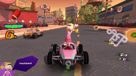 игра Nickelodeon Kart Racers Bundle (Код на загрузку) + Руль (Switch) для Nintendo Switch