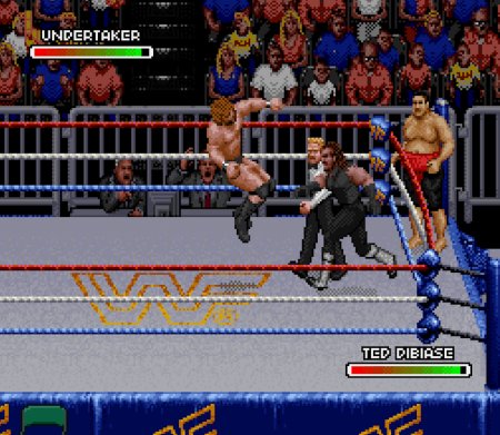 Реслинг Королевская битва (WWF Royal Rumble) (16 bit) 