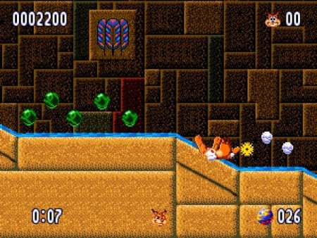 Бубси 2 (Bubsy 2) Русская Версия (16 bit) 