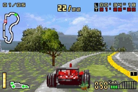 Ф-1 2005 (F-1 2005) (Без наклейки) (GBA) для Game boy