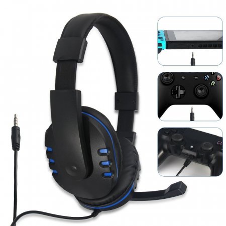   3  1 Stereo Gaming Headphone DOBE (TY-1731) PC/PS4/Xbox One/Switch/Android/IOS 