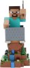 Фигурка подставка для геймпада/телефона Cable Guys: Стив (Steve) Майнкрафт (Minecraft) (897122) 20 см