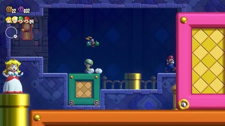 игра Super Mario Bros. Wonder Русская Версия (Switch) USED Б/У для Nintendo Switch
