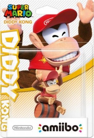 Amiibo: Интерактивная фигурка Дидди Конг (Diddy Kong) (Super Mario Collection)