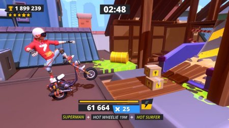Игра Urban Trial Tricky Deluxe Edition Русская Версия (PS4) Playstation 4