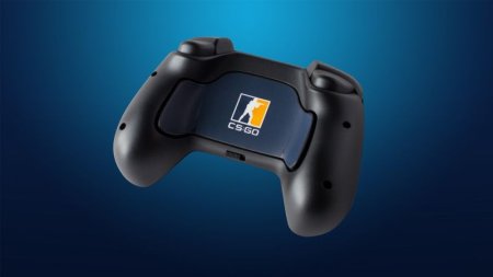 Комплект наклеек CSGO Blue/Orange для Steam Controller (PC) 