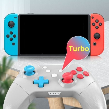 Геймпад беспроводной Switch Pro Controler Grey (Серый) (PG-NS2028) (Switch/Switch Lite/PC)
