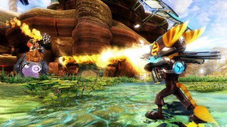Купить игру Ratchet And Clank A Crack In Time (PS3) USED Б/У для Sony Playstation 3