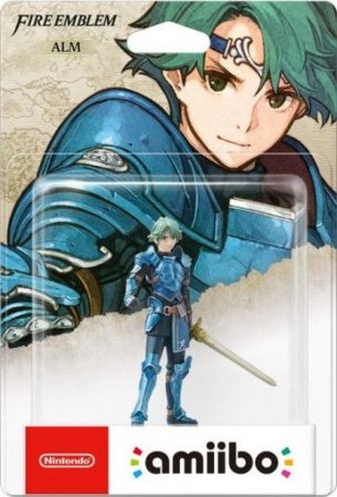 Amiibo: Интерактивная фигурка Альм (Alm) (коллекция Fire Emblem)