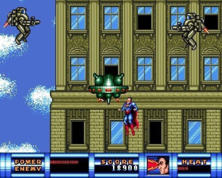 Супермен (Superman) (Super-man) Русская Версия (16 bit) 