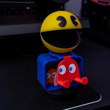 Фигурка подставка для геймпада/телефона Cable Guys: Пакман (Pac-Man) (896095) 20 см