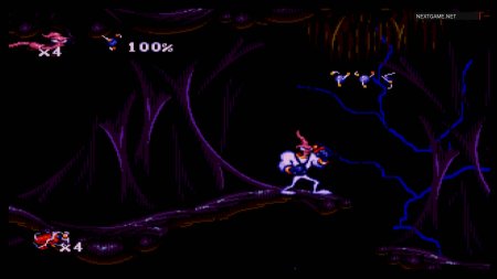 Червяк Джим (Earthworm Jim) Русская Версия (16 bit) 