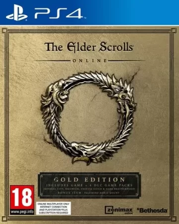  The Elder Scrolls Online Gold Edition (PS4) USED / Playstation 4