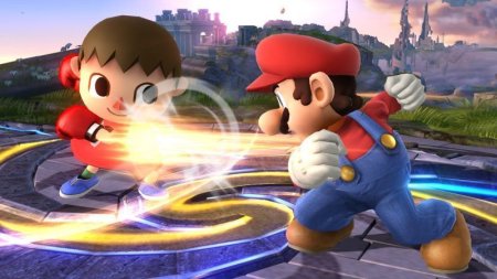 Купить игру Super Smash Bros. Русская Версия (Wii U) USED Б/У на Nintendo Wii U диск