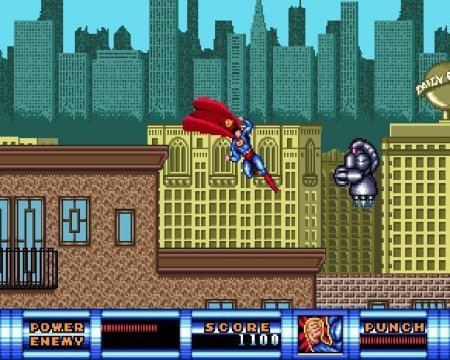 Супермен (Superman) (Super-man) Русская Версия (16 bit) 