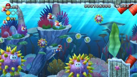 игра New Super Mario Bros U Deluxe Русская Версия (Switch) для Nintendo Switch
