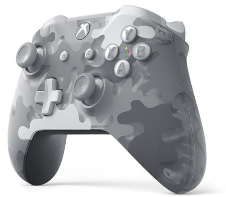 Геймпад беспроводной Microsoft Xbox One S/X Wireless Controller Arctic Camo (Арктический Камуфляж) (WL3-00175) Оригинал (Xbox One) 