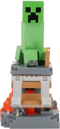 Фигурка подставка для геймпада/телефона Cable Guys: Крипер (Creeper) Майнкрафт (Minecraft) (897177) 20 см 