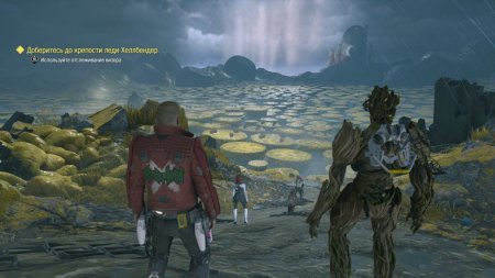 Стражи Галактики Marvel (Marvel's Guardians of the Galaxy) Русская Версия (PS5) USED Б/У
