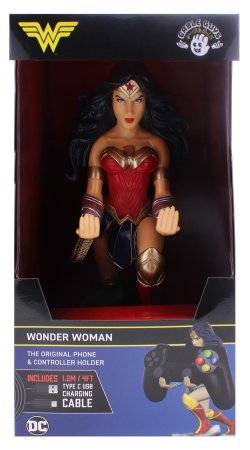  Фигурка подставка для геймпада/телефона Cable Guys: Чудо-женщина (Wonder Woman) ДиСи (DC) (CGCRDC400359) 23 см 