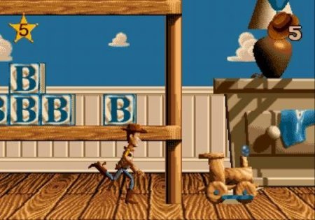 История Игрушек (Toy story) Русская Версия (16 bit) 