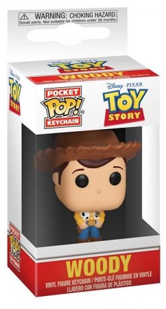   Funko Pocket POP! Keychain:  (Woody)   (Toy Story) (37018-PDQ) 4 