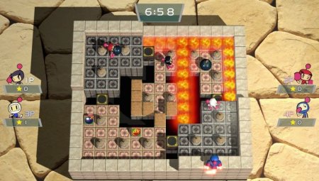 игра Super Bomberman R Русская Версия (Switch) USED Б/У для Nintendo Switch