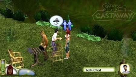  The Sims 2: Castaway (Робинзоны) (PSP) USED Б/У 